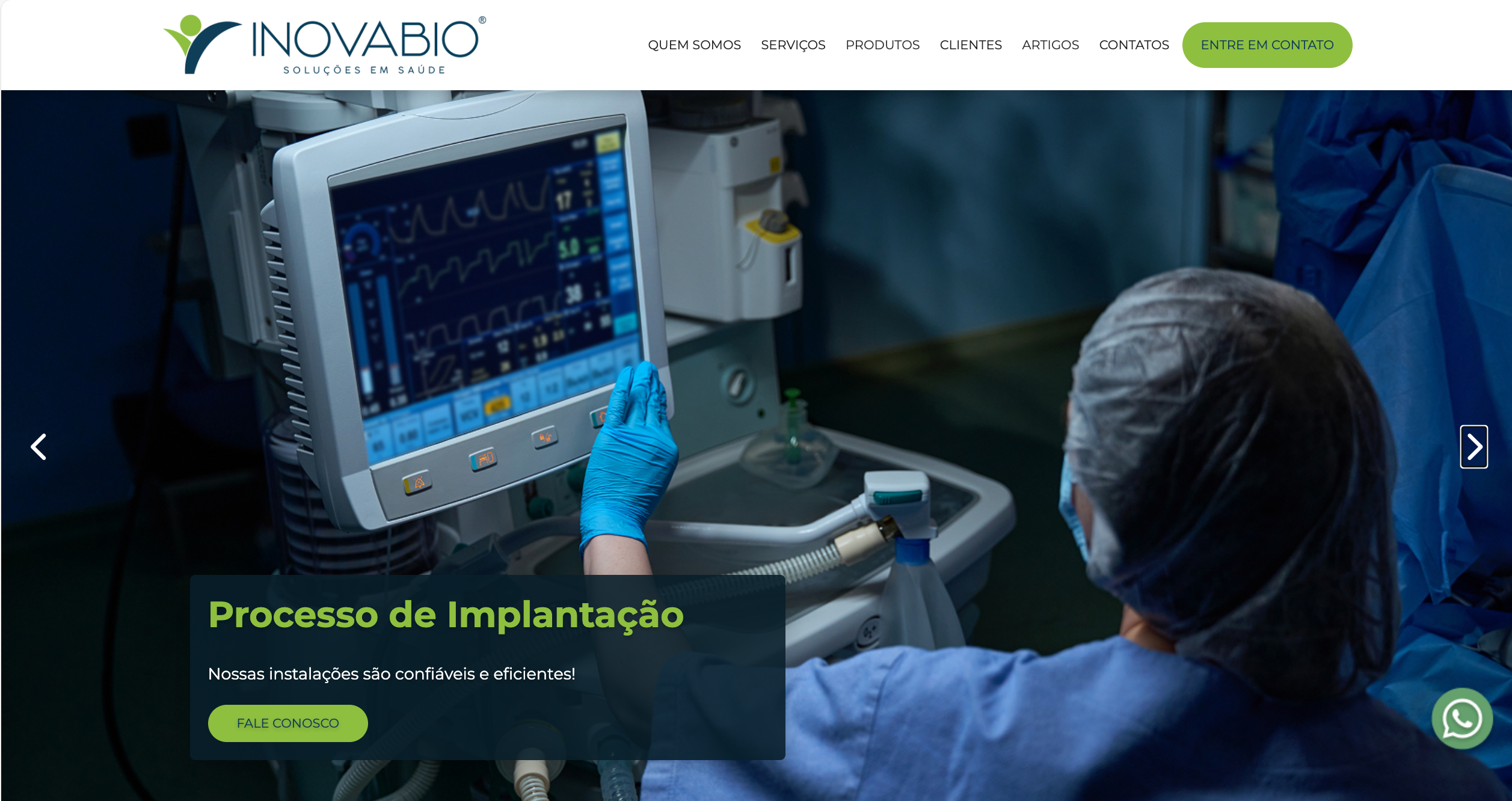 Novo site publicado